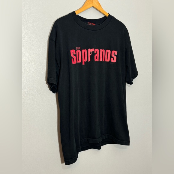 Vintage Y2K The Sopranos Tony Soprano HBO 2000 Tee | XL - Picture 2 of 5